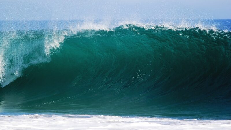 A energia que vem do mar